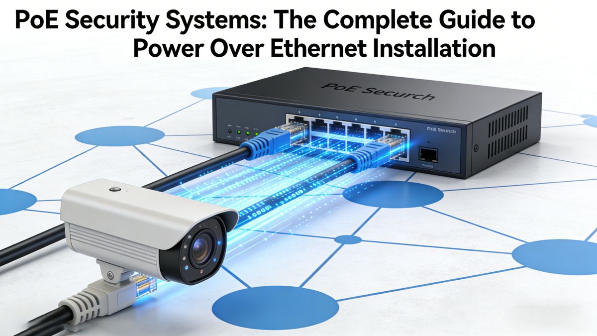 PoE-Sicherheitssysteme: Der vollständige Leitfaden zur Installation von Power Over Ethernet