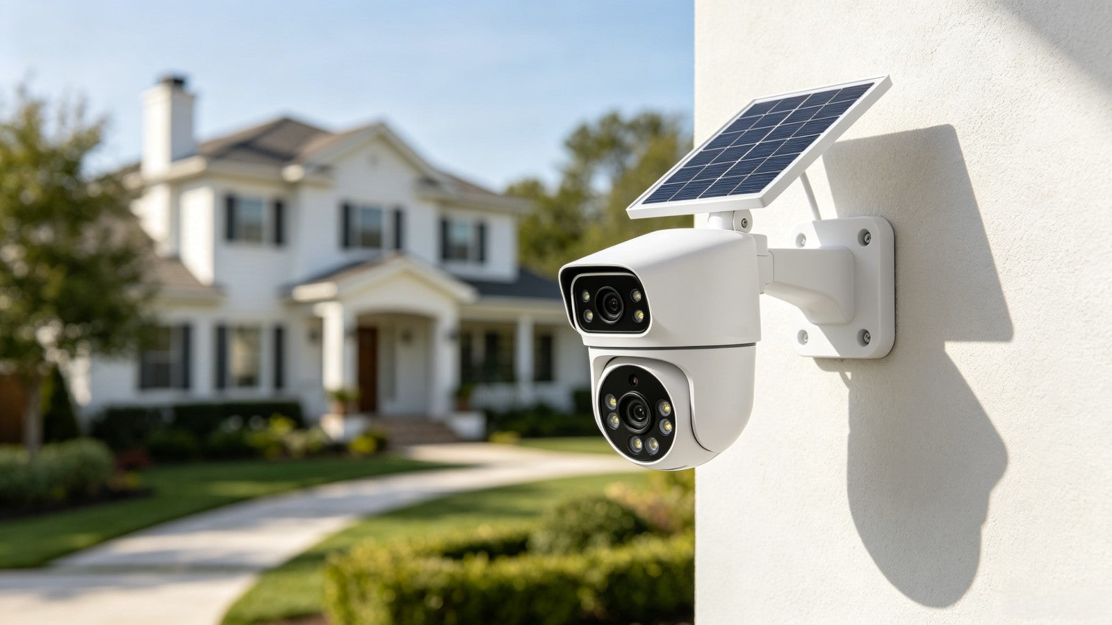 Solar Powered Wireless Security Camera: Guide for Outdoor Home Safety Monitoring
