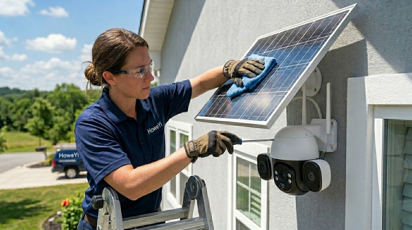Solar Security Camera Maintenance & Troubleshooting Guide