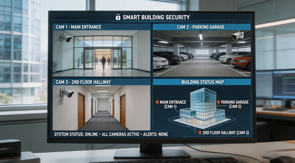The Integration of Security Cameras with Smart Building Systems