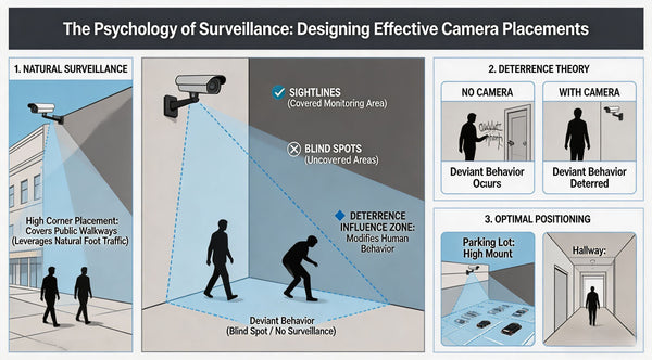 The Psychology of Surveillance: Designing Effective Camera Placements