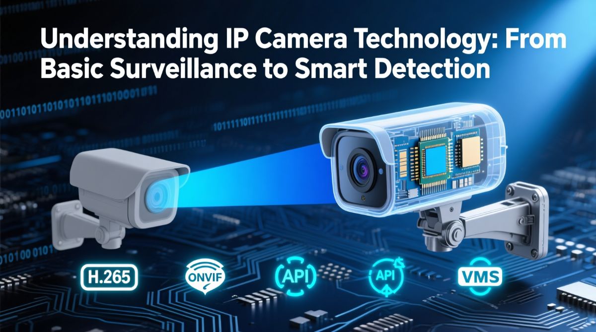 Comprendre la technologie des caméras IP : de la surveillance de base à la détection intelligente
