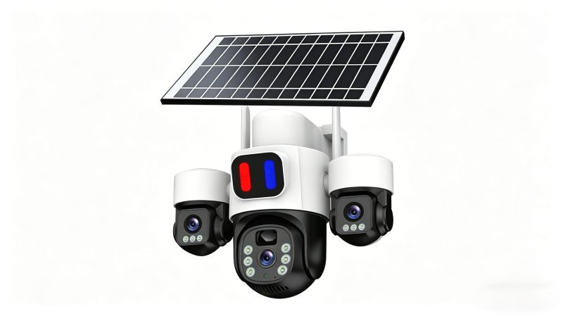 Solar-Powered 4G LTE Security Cameras