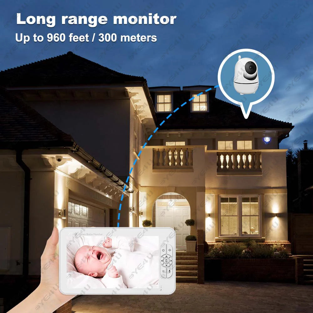 1000ft Long Range Secure No-WiFi Connection