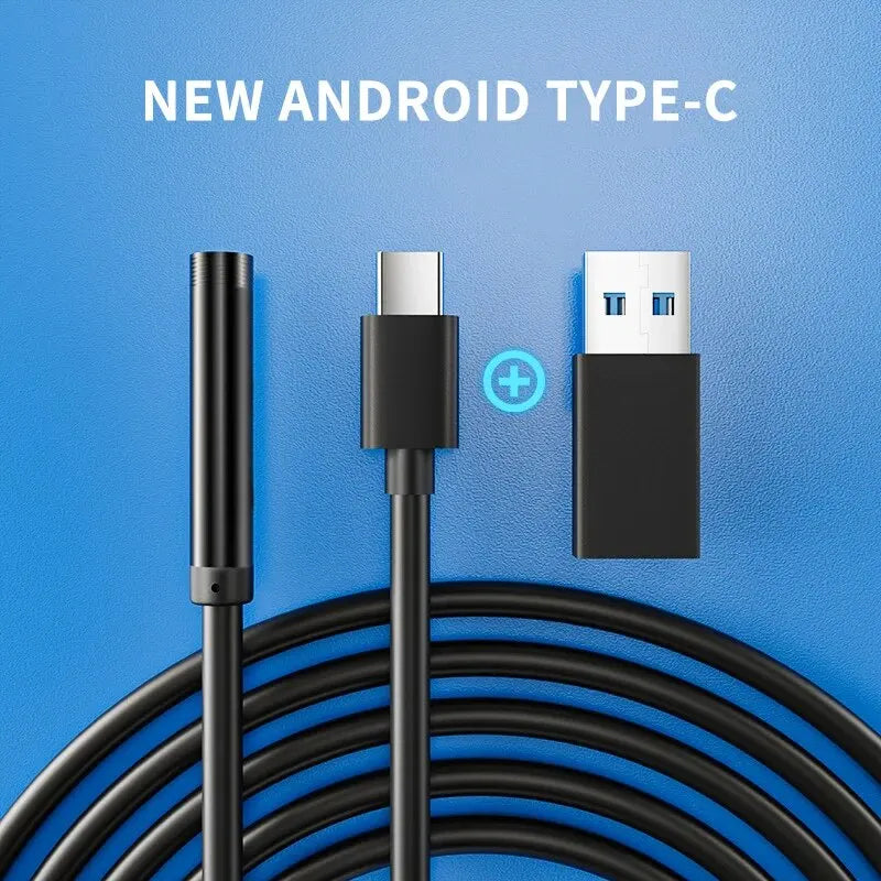 3-in-1 Type-C and USB connector for phone and computer compatibility