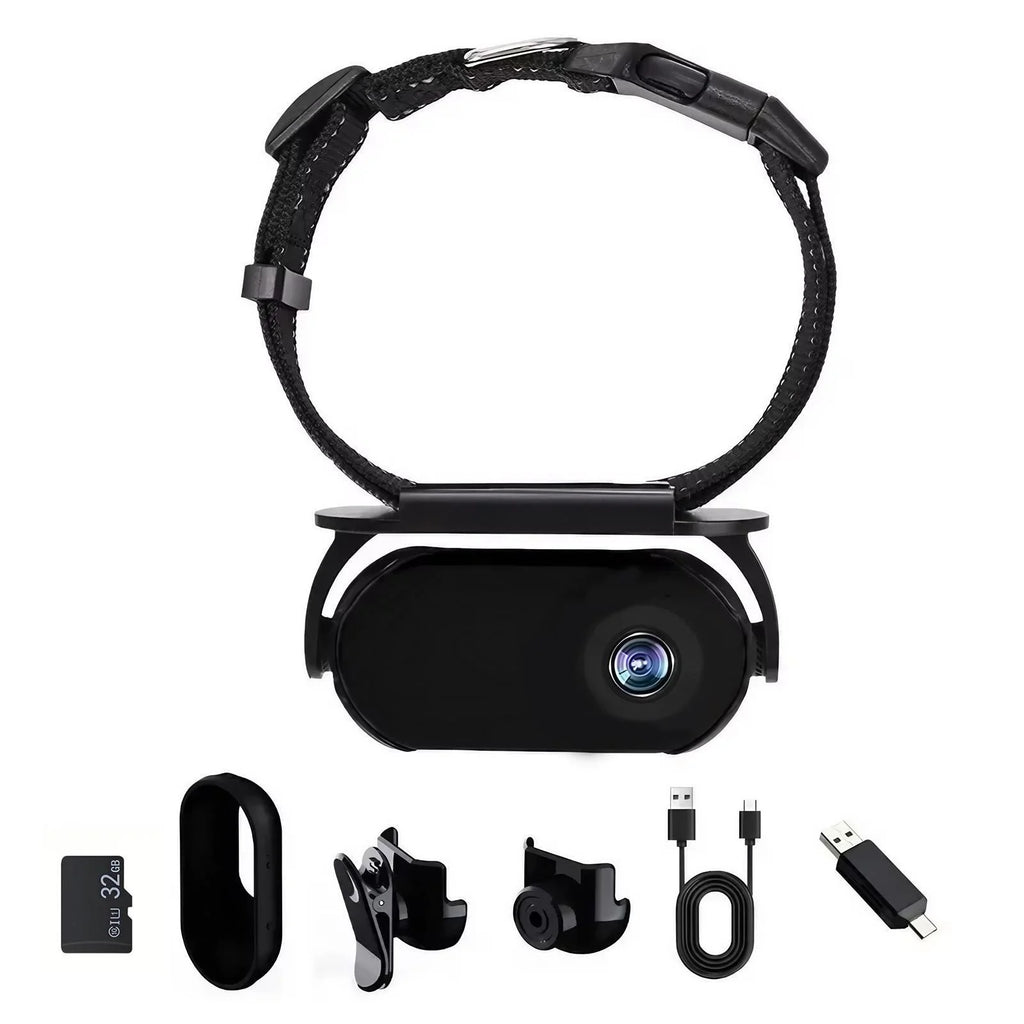 Black color variant of the pet action body cam