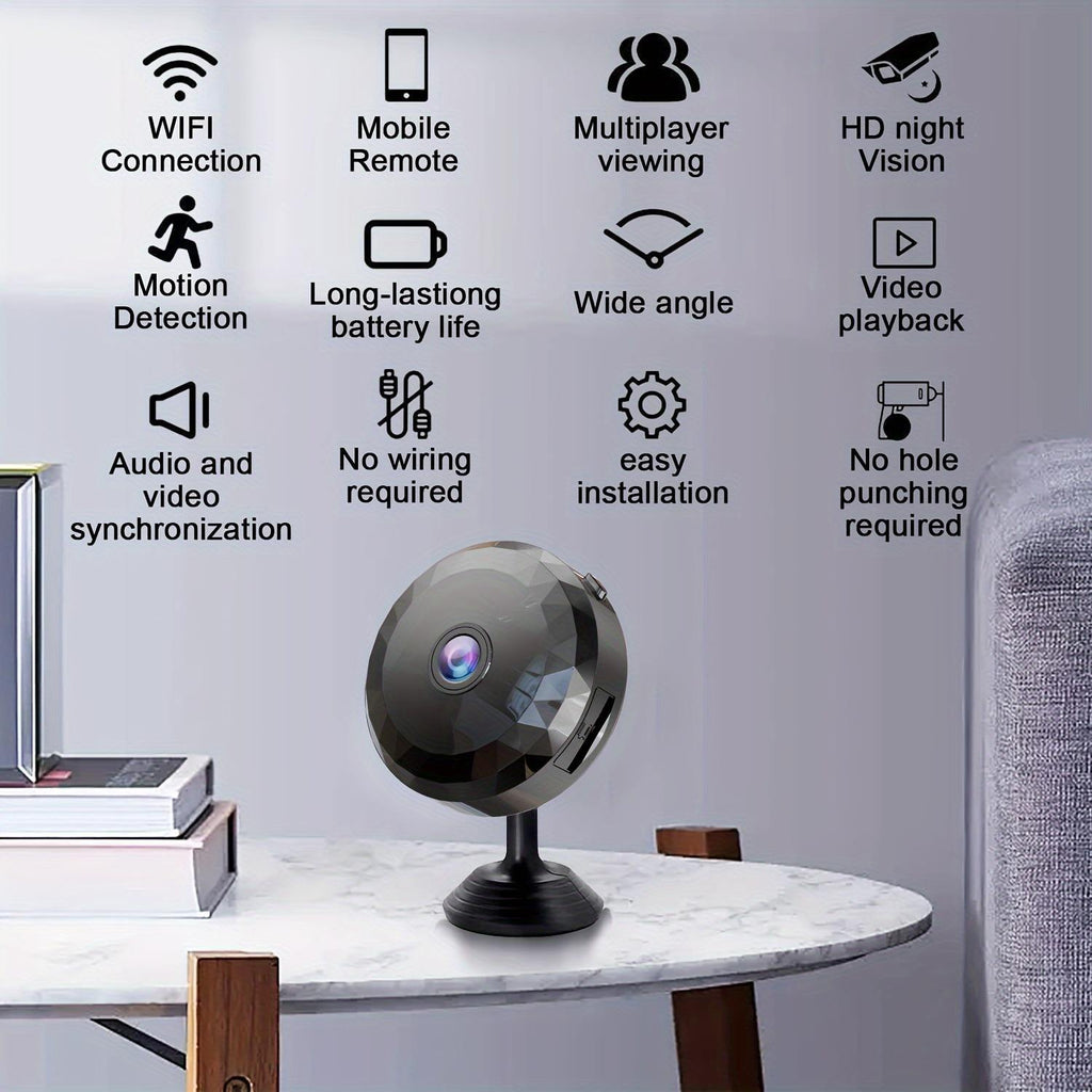 HY-AD200 1080P HD Mini WiFi Desktop Camera