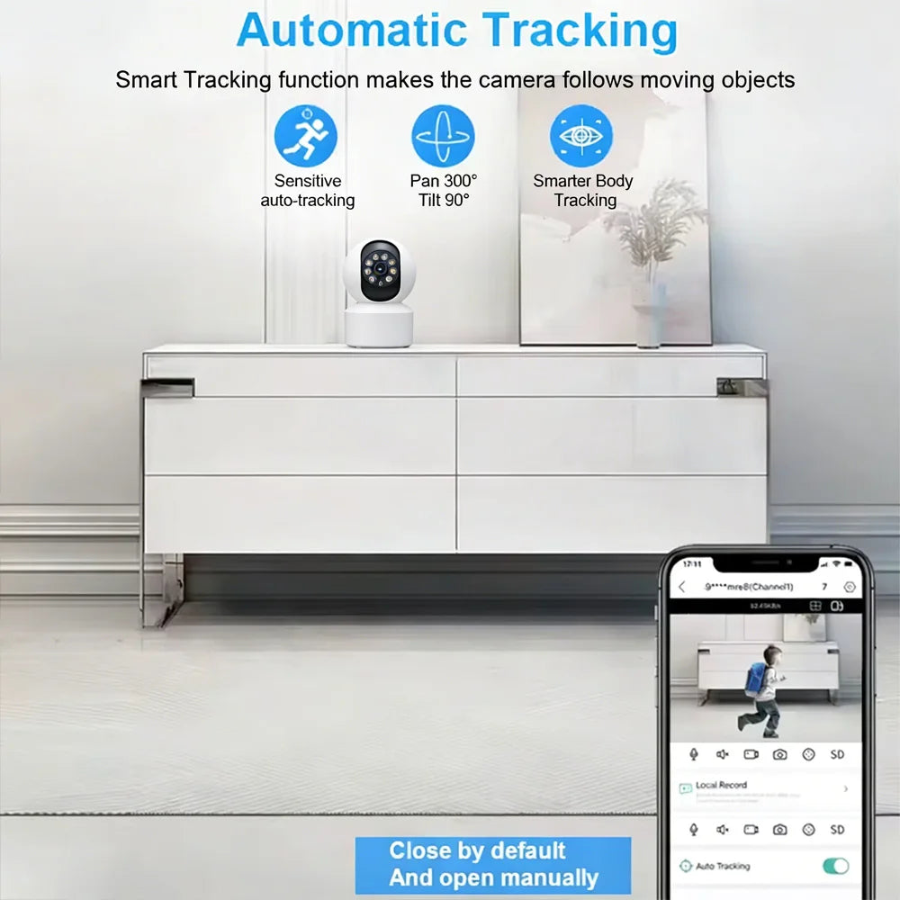 HY-IPT300 5G WiFi Indoor Camera Automatic Tracking