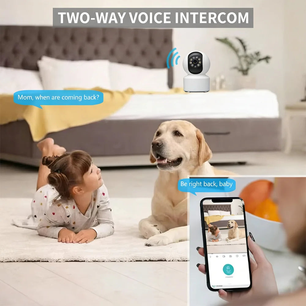 HY-IPT300 5G WiFi Indoor Camera Two-way Voice Intercom