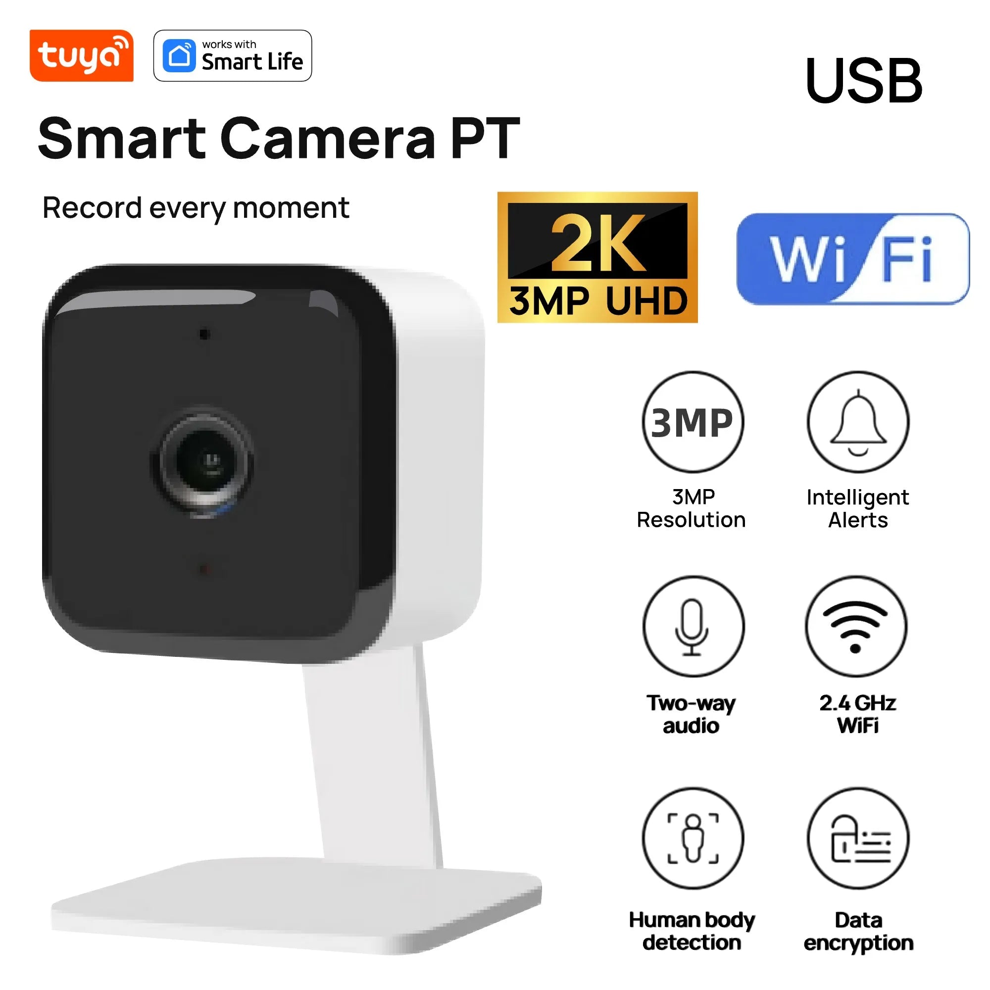 HY-SC500 Series Smart WiFi Home Camera