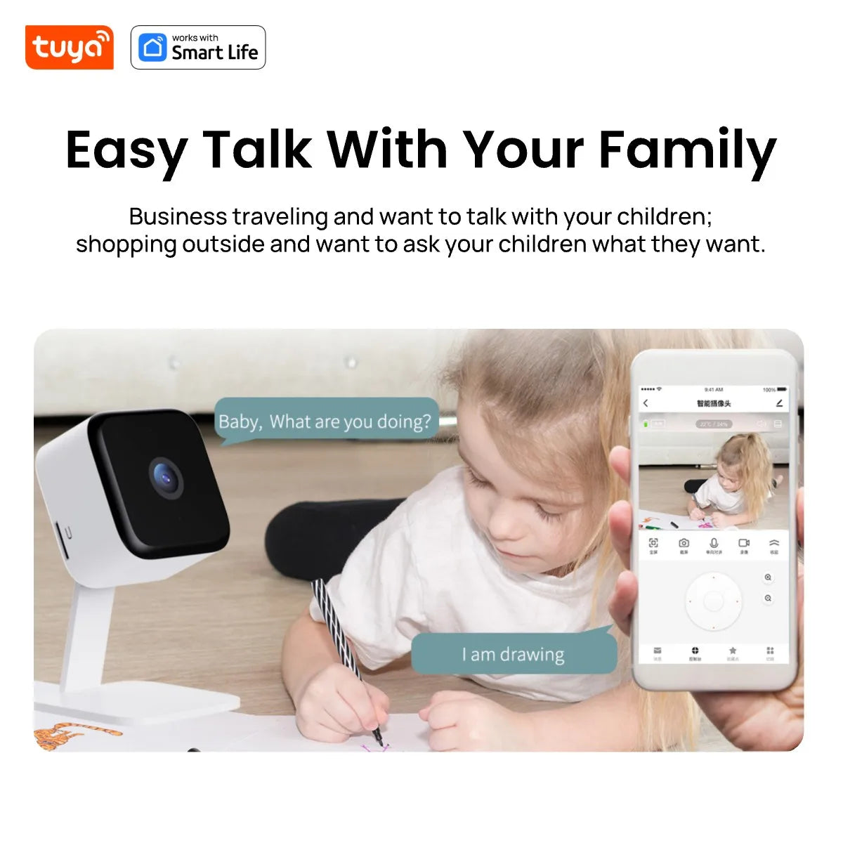 HY-SC500 Series Smart WiFi Home Camera