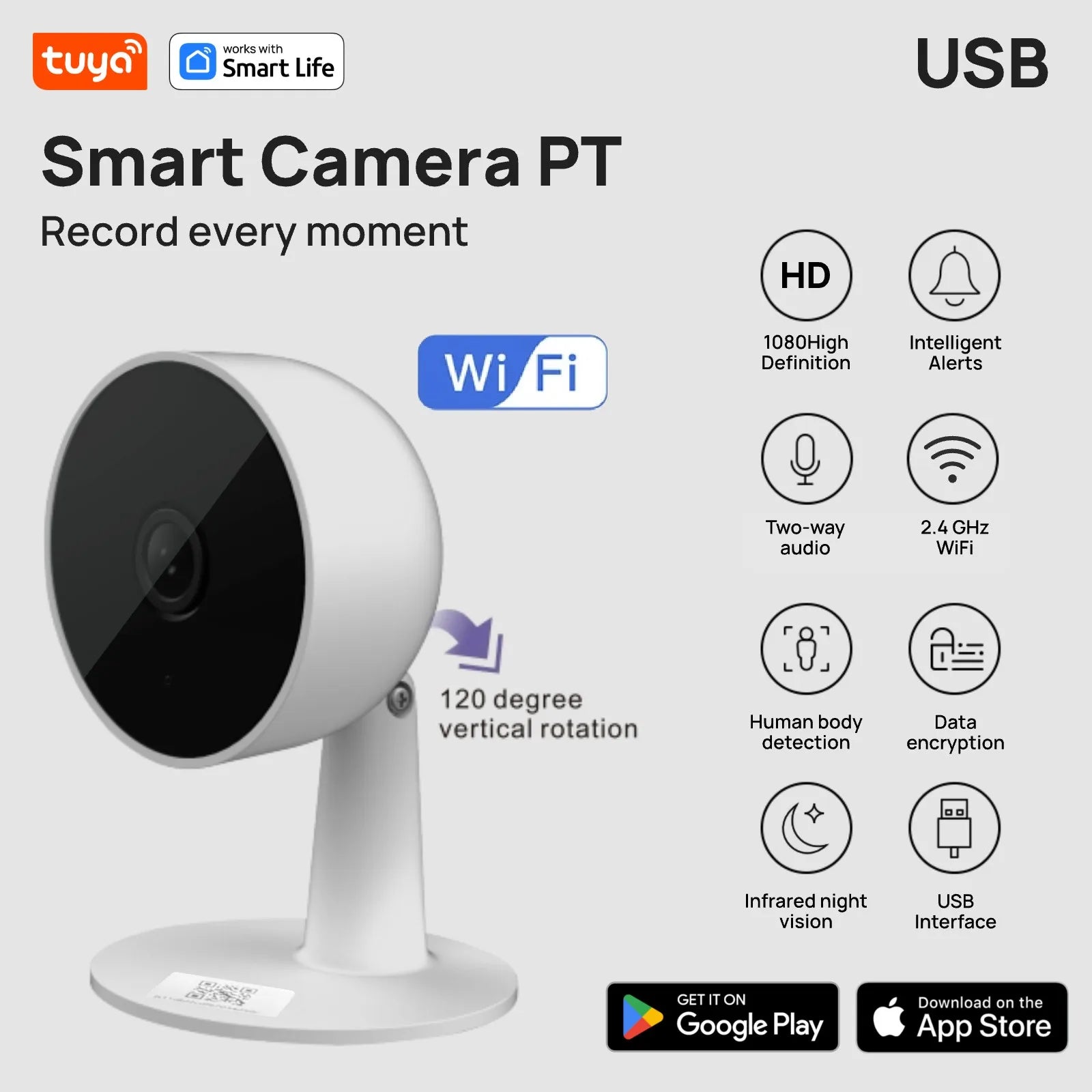 HY-SC500 Series Smart WiFi Home Camera