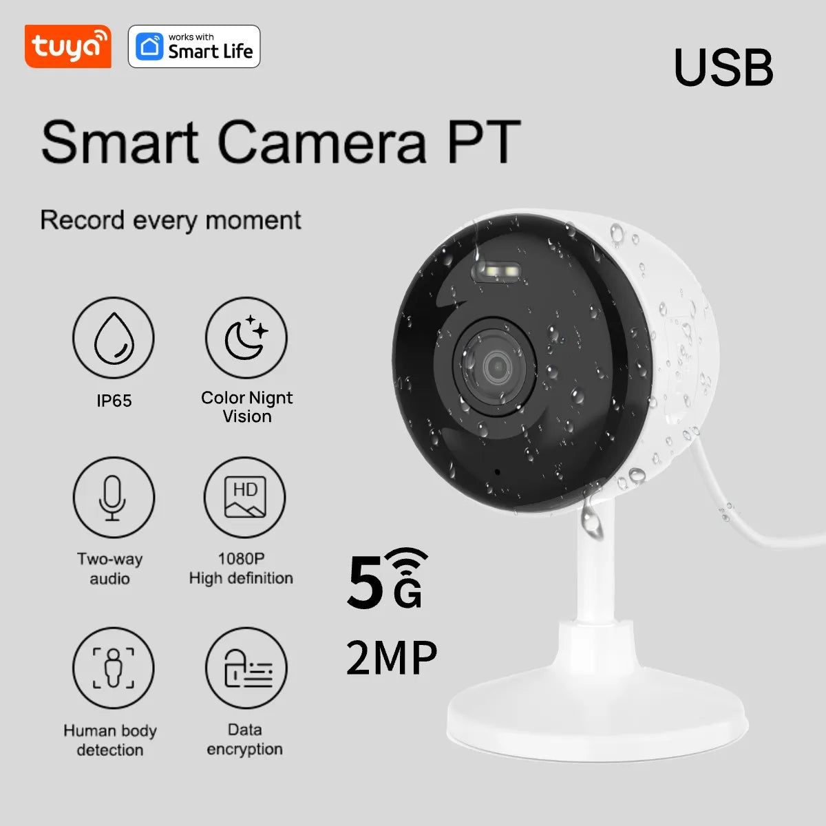 HY-SC500 Series Smart WiFi Home Camera