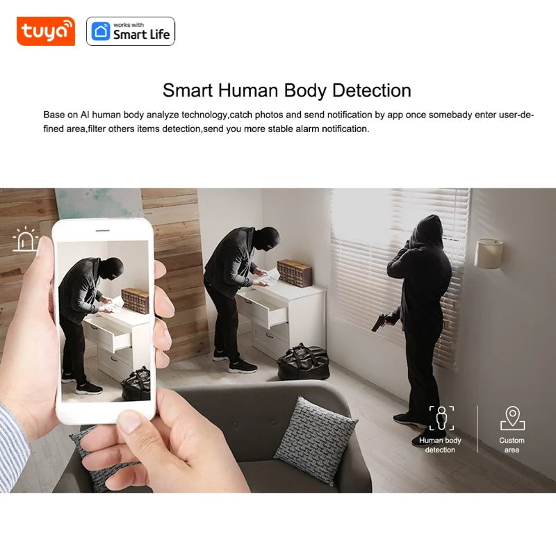 HY-SC500 Series Smart WiFi Home Camera Human Detection
