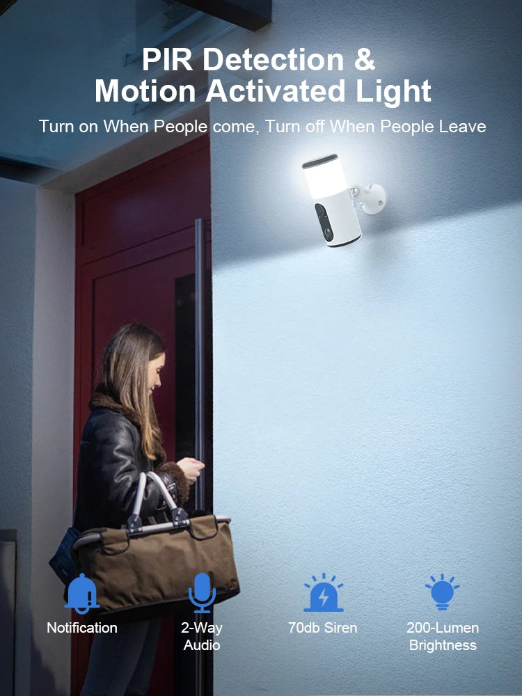 HY-SL300 AI PIR Humanoid Motion Detection and Alerts
