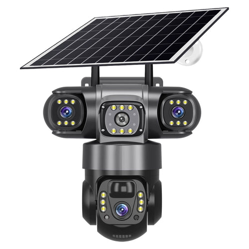 HY-SO400-Z Solar-Powered 3 Lens 4G Camera main