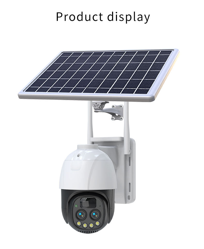 HYS32 10x Zoom Dual-Lens Solar Security Camera