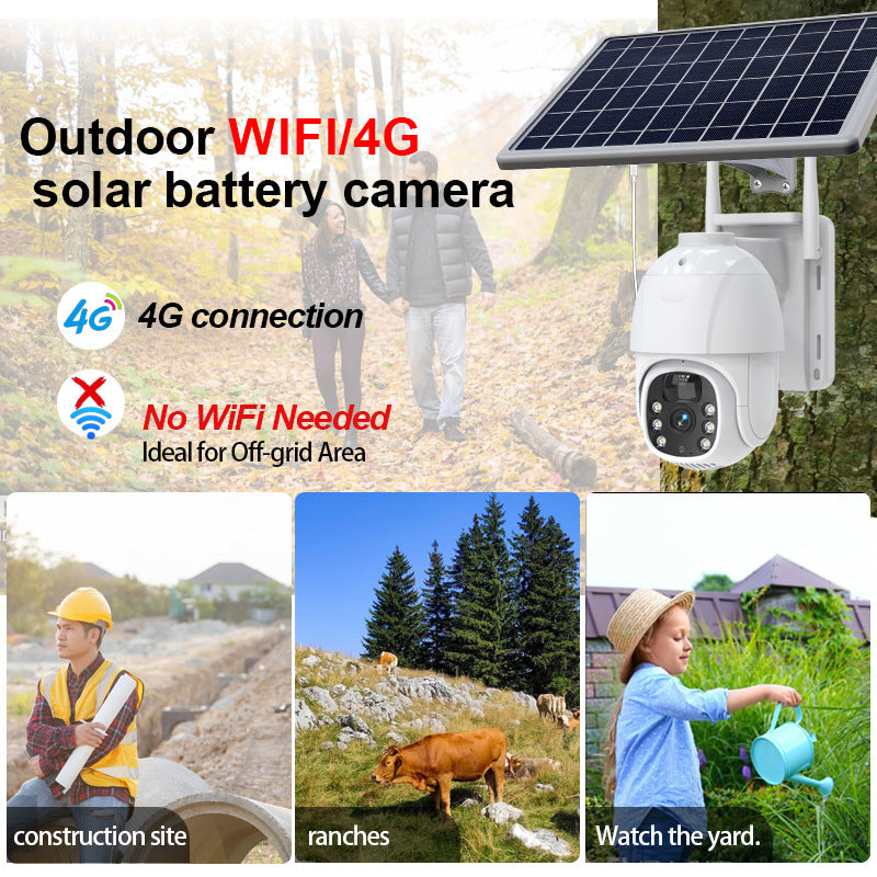 Solar-powered uninterrupted operation with 7800mAh rechargeable battery