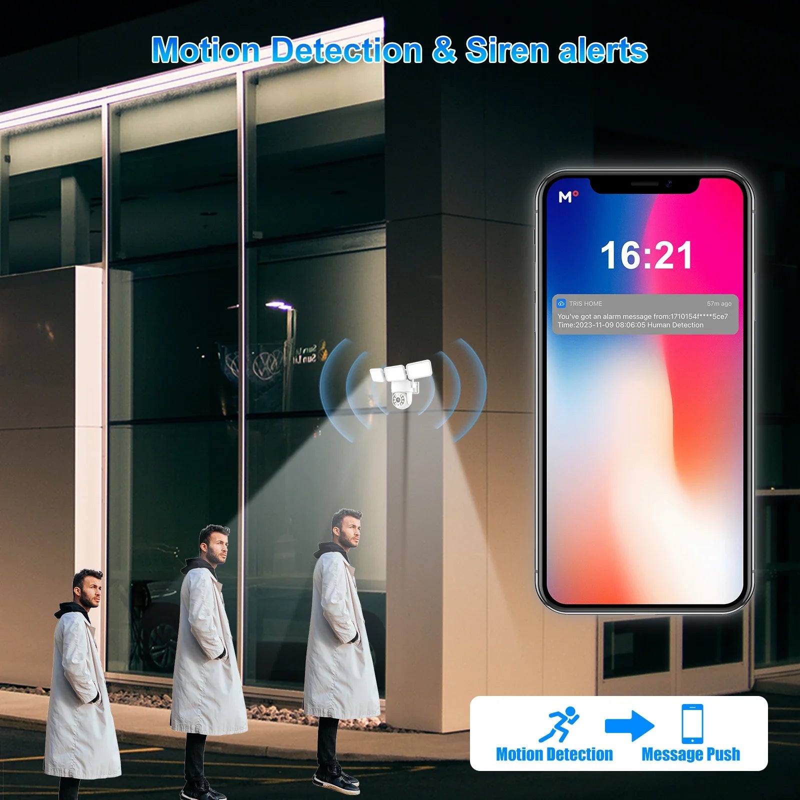 HoweYi HY-FL400 AI Smart Humanoid Tracking and Motion Detection