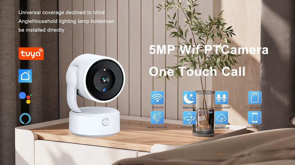 HoweYi HY-ID500 5MP Smart Indoor Security Camera Main View