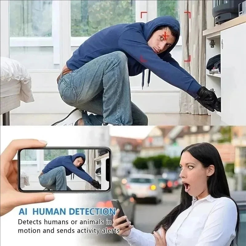 HoweYi HY-IF200-P camera motion detection instant alert demo