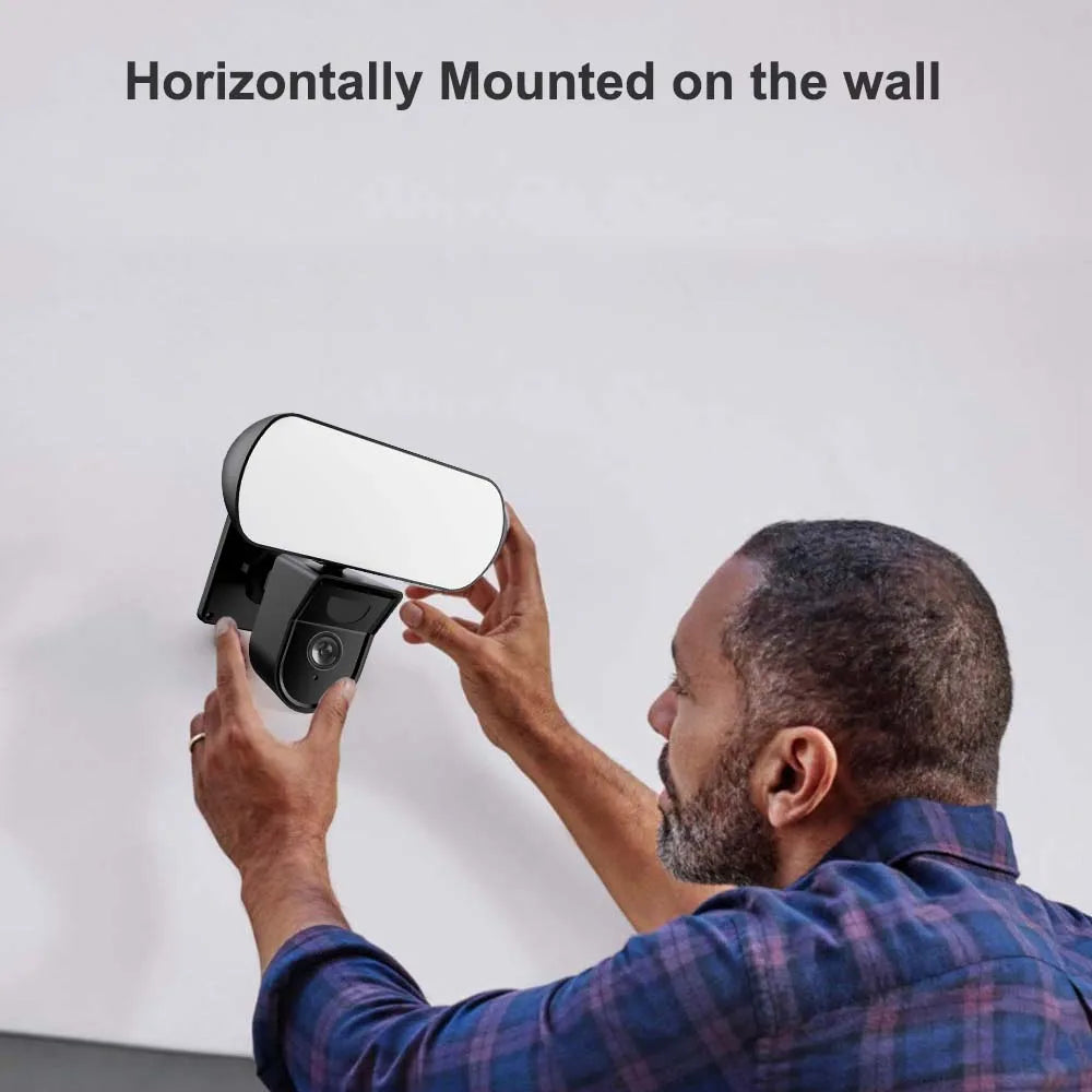 HoweYi HY-WL10 Smart Floodlight Camera and Garden Wall Lamp Mounted