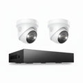 HoweYi IP800-NVR 4K Ultra HD 8MP PoE Security Camera System 8MP NVR 2pcs 5MP Cams