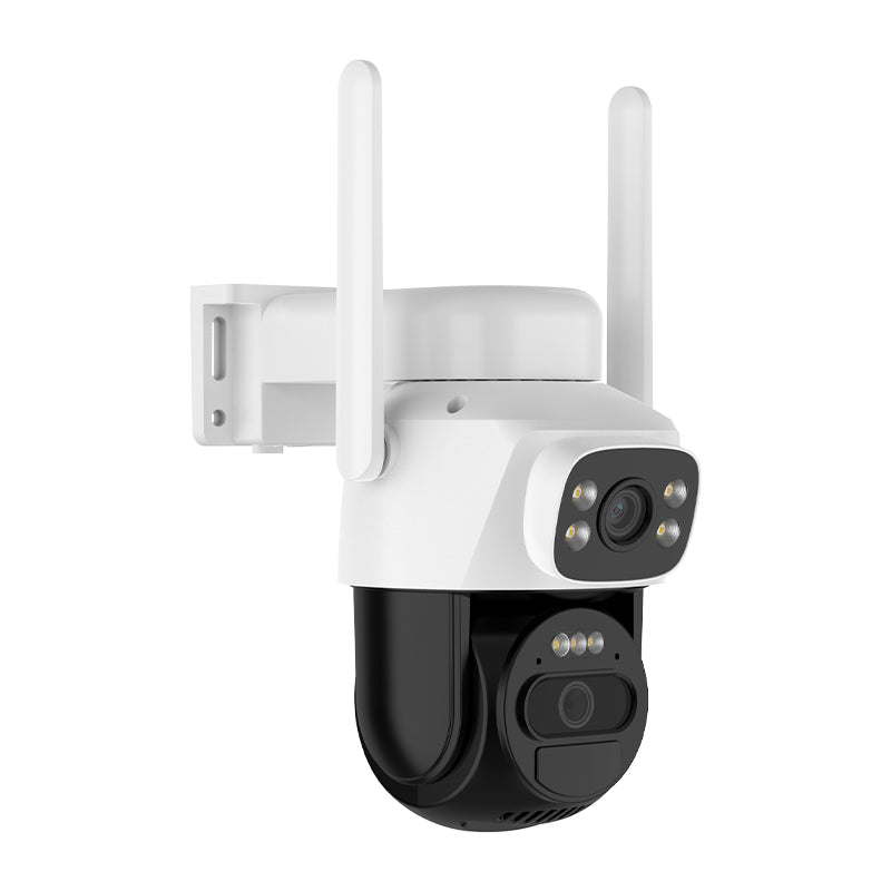 HoweYi VSD3 dual lens solar powered WiFi camera with panorama and tracking capabilities