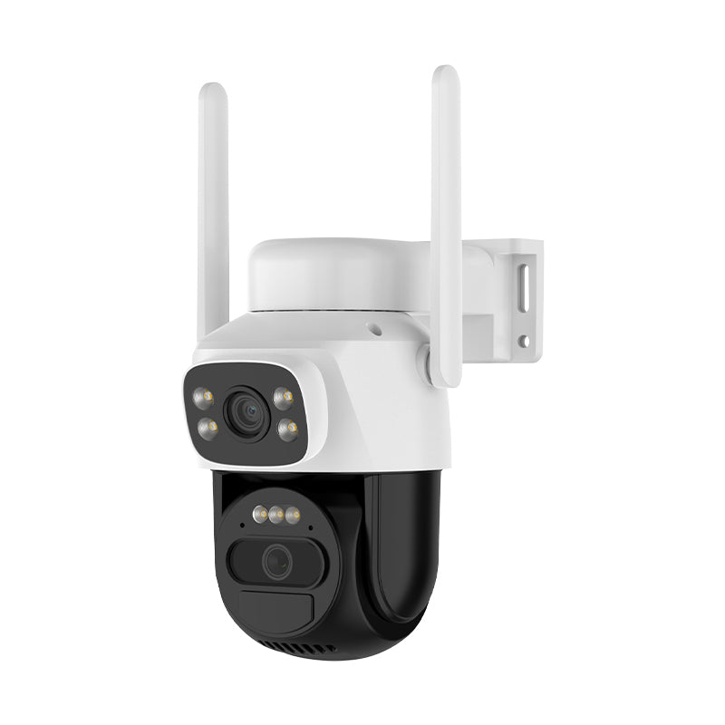 HoweYi VSD3 dual lens solar powered WiFi camera with panorama and tracking capabilities