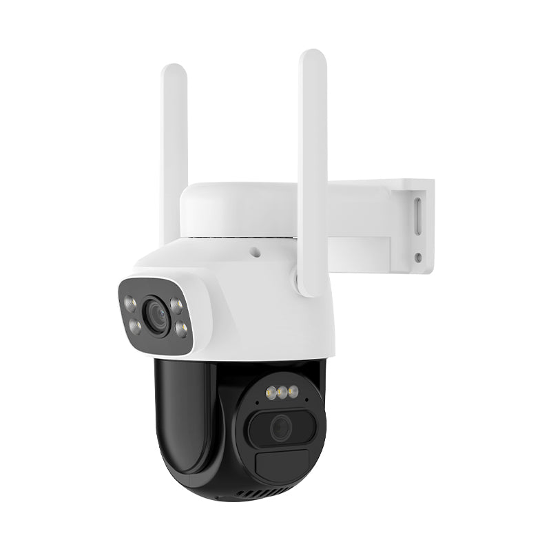 HoweYi VSD3 dual lens solar powered WiFi camera with panorama and tracking capabilities