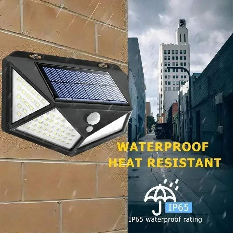 IP65 waterproof and heatproof outdoor solar security light