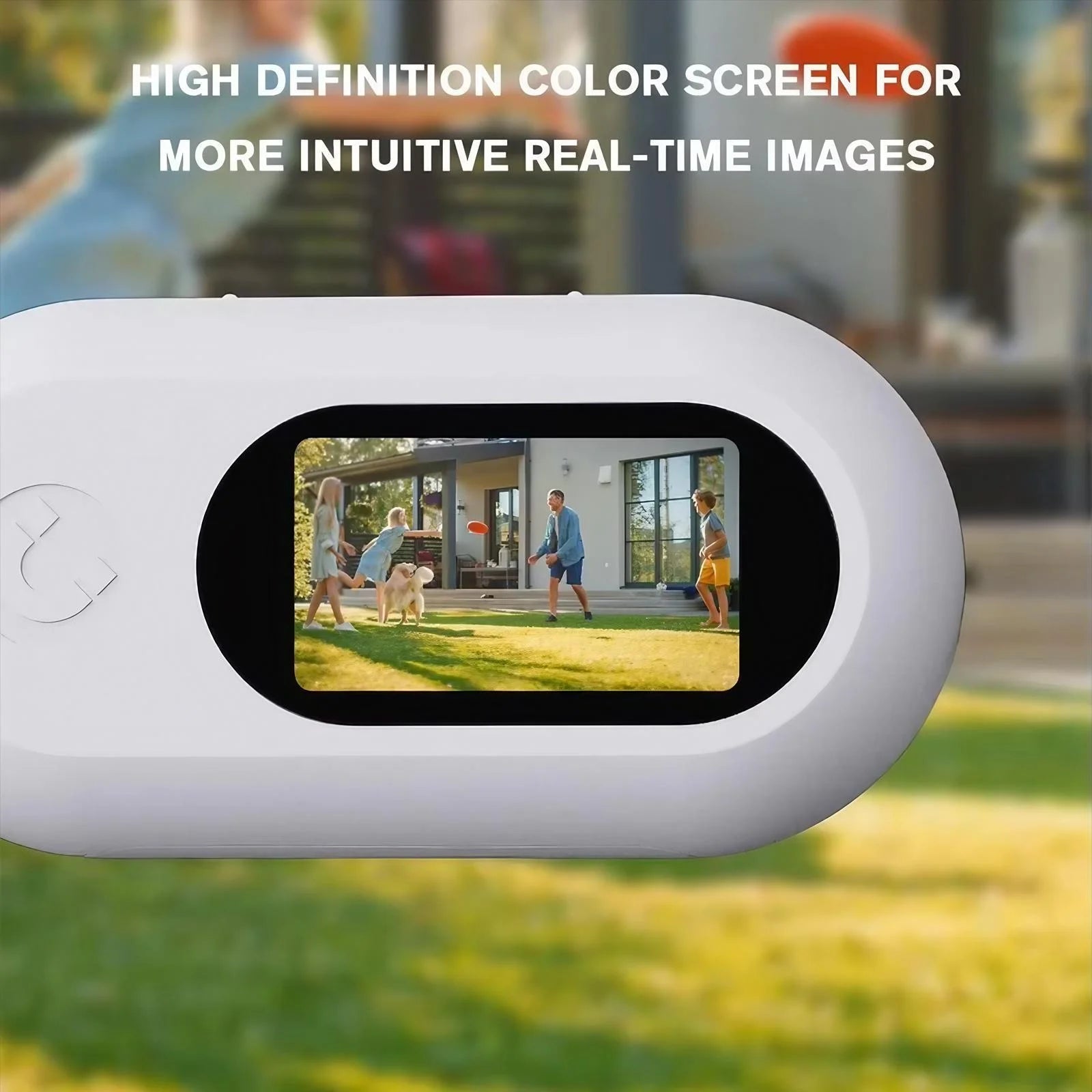 IPS high-definition color screen for real-time video preview