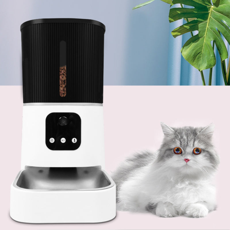 HoweYi PF05 Smart Automatic Pet Feeder Camera Main View