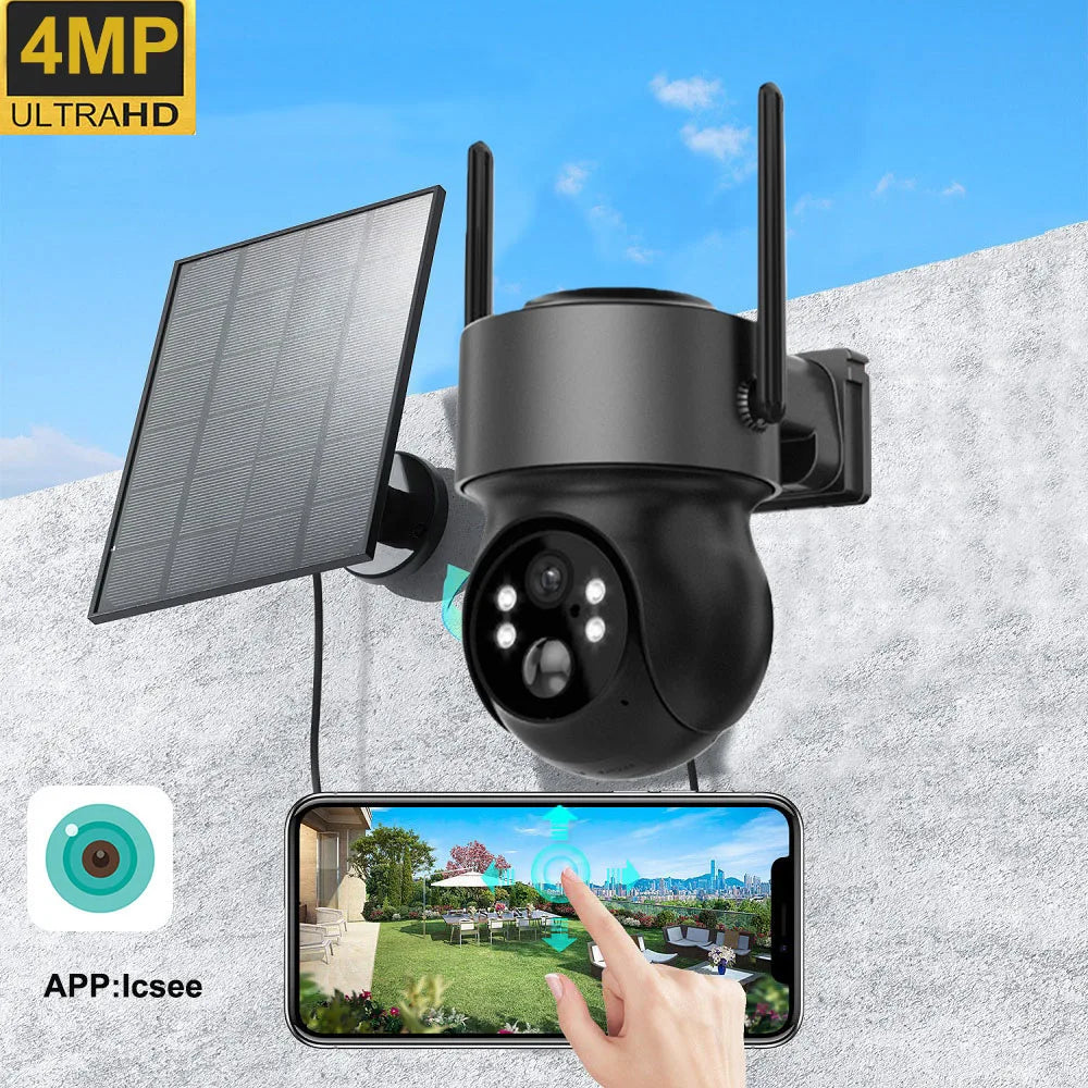 IP400-NVR | 4MP Wireless Battery Camera System & WiFi NVR Security Kit
