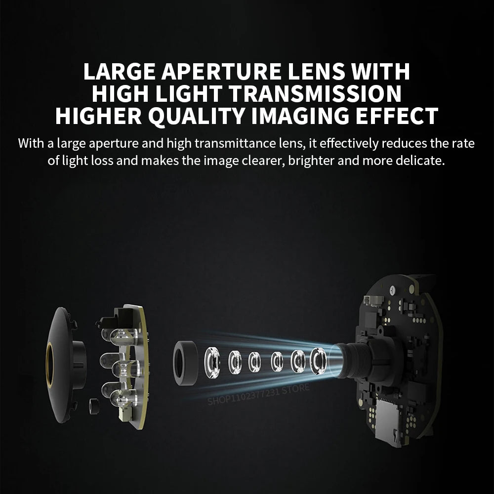 Xiaomi Smart Camera PTZ 2K Version C300 - 3MP 360° Panoramic AI Human Detection F1.4 Aperture Full Color Night Vision 2-Way Voice Indoor Security Camera