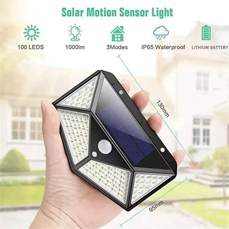 Solar Motion Sensor Light