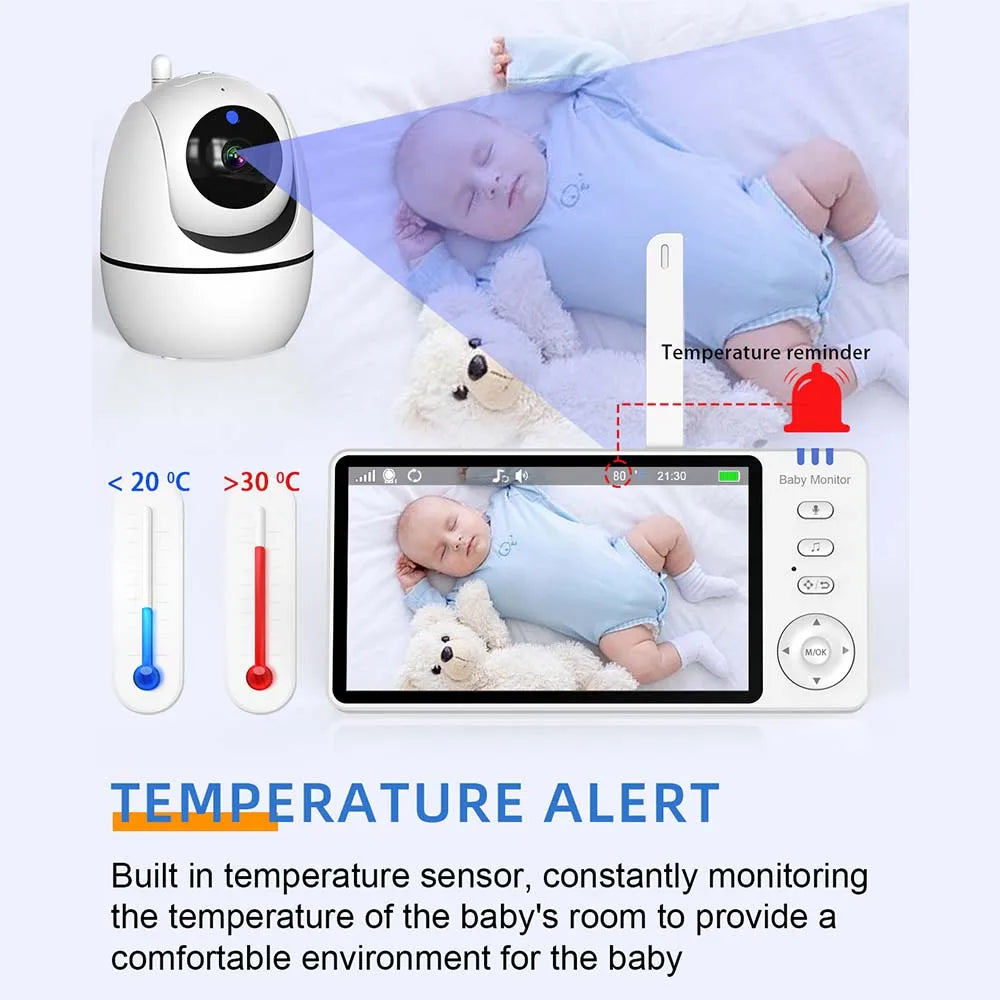 Temperature and Baby Cry Detection Alarm System