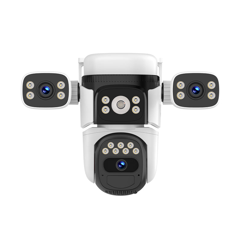 VST3_02 Three-Lens Solar Powered WiFi Camera