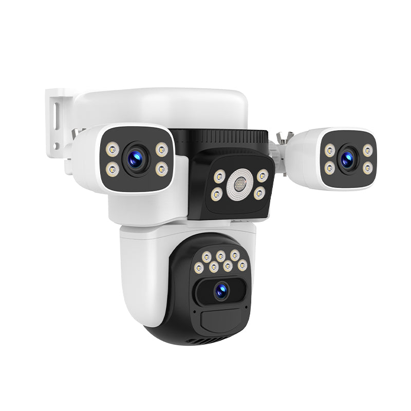 VST3_03 Three-Lens Solar Powered WiFi Camera