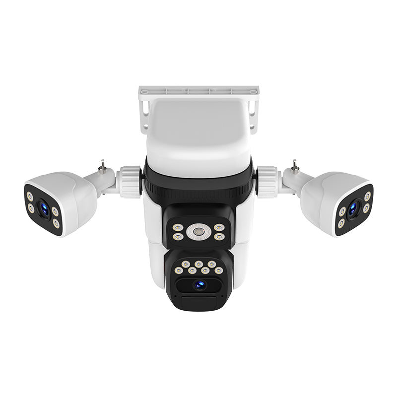 VST3_05 Three-Lens Solar Powered WiFi Camera