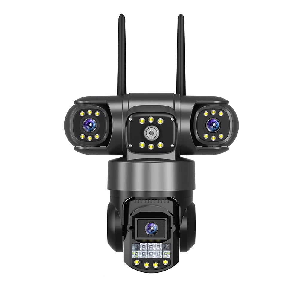 HoweYi HY-FL1200 6K 12MP triple lens outdoor security camera