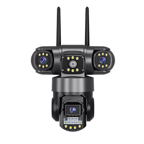 HoweYi HY-FL1200 6K 12MP triple lens outdoor security camera