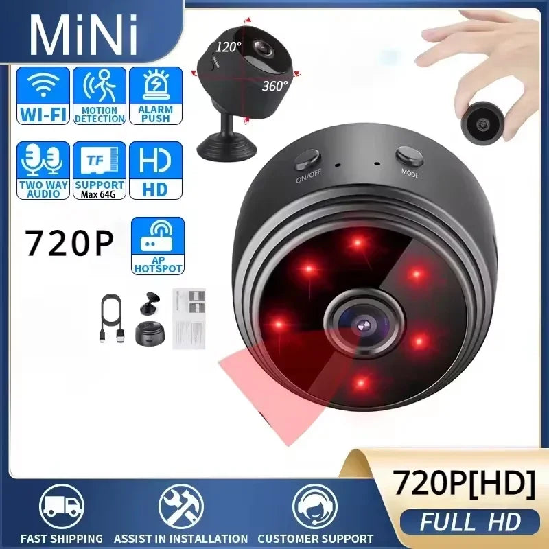 HoweYi HY-IF200-M mini camera compact hidden design labels