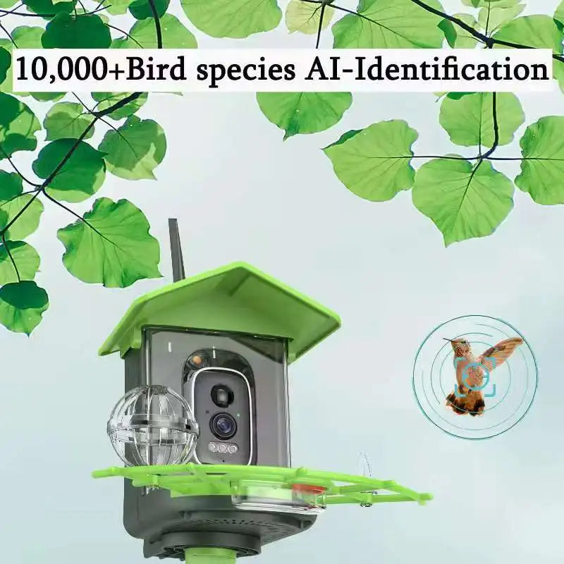 HoweYi HY-PM-B400 camera motion detection bird arrival alert demo	