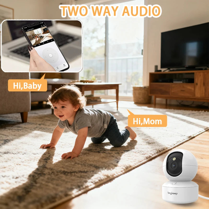 HoweYi HY-PM300 camera two way audio baby demo