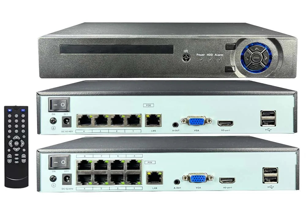 howeyi-hy-ps800-e-4k-poe-nvr-recorder-white-background