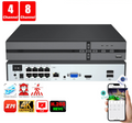 HoweYi HY-PS800 NVR front panel USB HDMI port closeup
