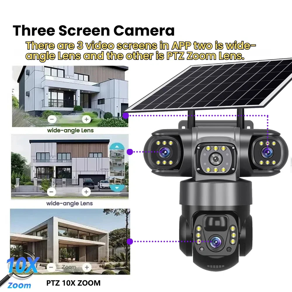 HoweYi HY-SO400-Z camera 3 screen live view feature detail