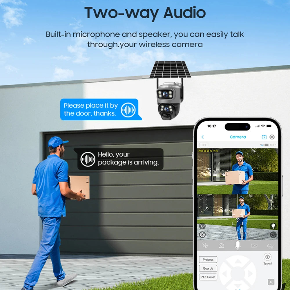 HoweYi HY-SO800-4G camera two way audio